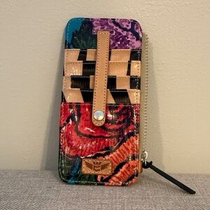 Consuela Multicolor Wallet with Tan Accents